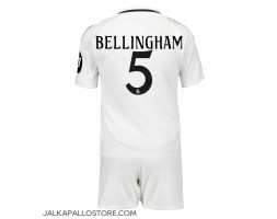 Real Madrid Jude Bellingham #5 Kotipaita Lapsille 2024-25 Lyhythihainen (+ shortsit)